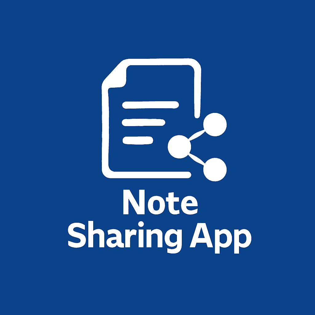 Note Sharing App